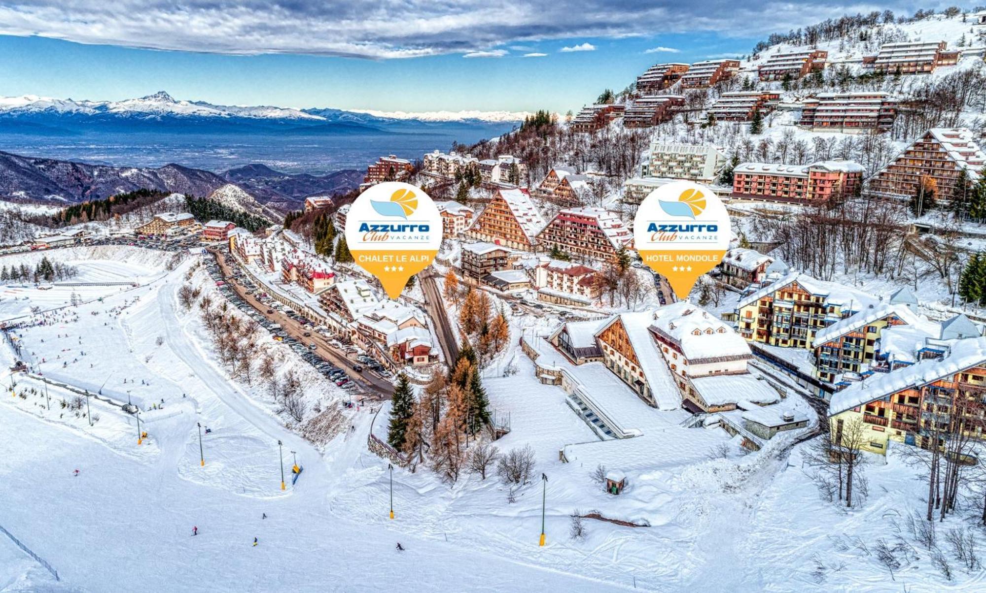 פראטו נבוסו Chalet Le Alpi - Azzurro Club מראה חיצוני תמונה